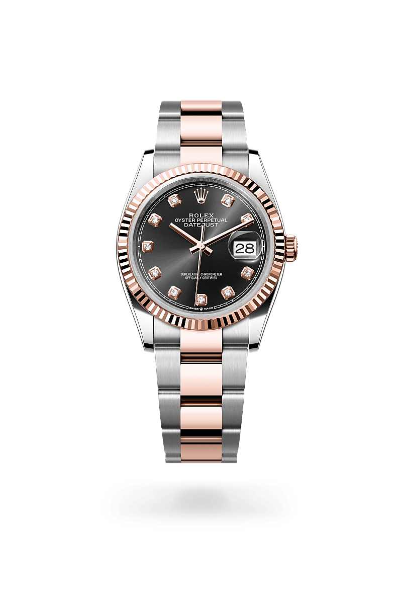 Rolex Datejust 36 Everose Gold Rolesor Oystersteel, M126231-0020